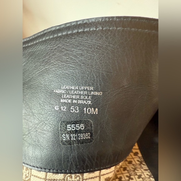 Tory Burch Black Textured Heeled Boots - Picture 11 of 16